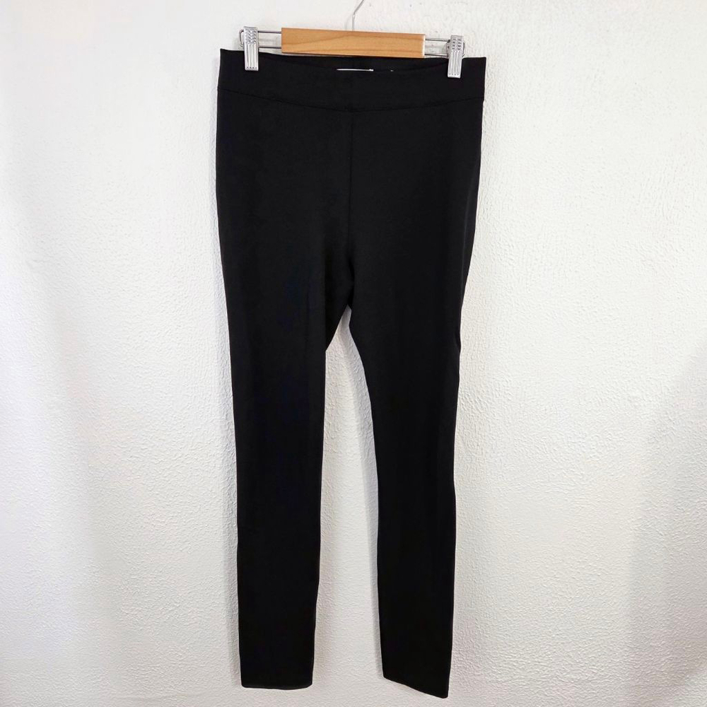 Vince Legging Solid Black Ponte Pull On Basic Min… - image 3
